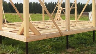 Сарай на винтовых сваях или хозблок на сваях Кстово цена от 2497 руб. / шт.