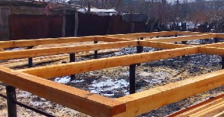 Пол на винтовых сваях Кстово цена от 15282 руб.
