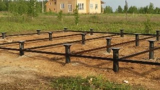 Установка и монтаж - винтовые сваи в Кстово для свайного фундамента дома. Цена от 2038 руб - видео закручивание